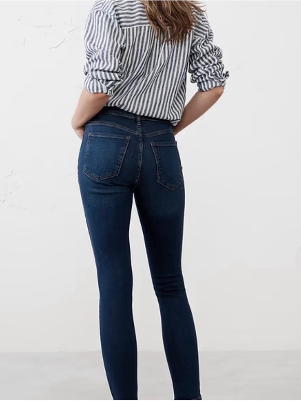 Banana Republic Dark Indigo Skinny Jeans